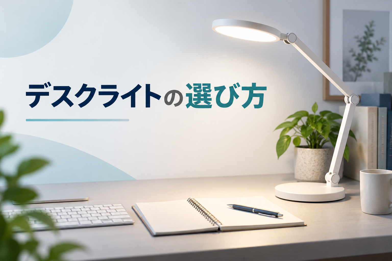 デスクライトの選び方