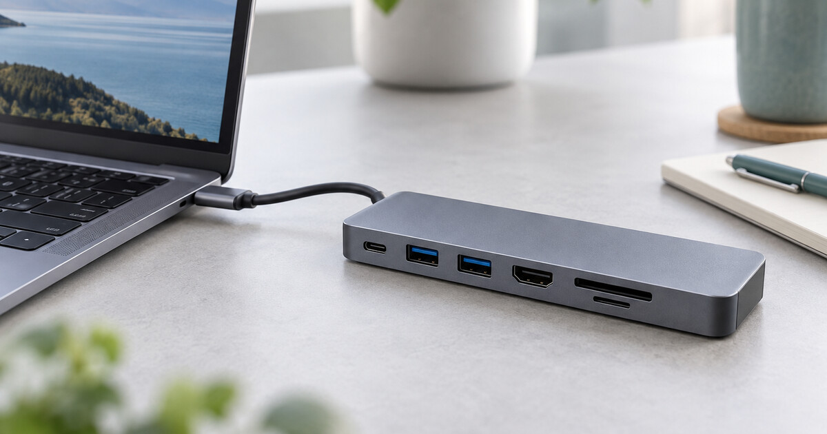 USB-Cハブの選び方を紹介するイメージ画像